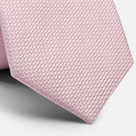 Mens Light Pink Silk Tie